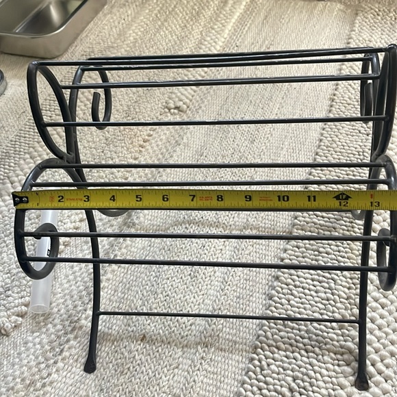 Wrought Iron Magazine Rack - Picture 7 of 8